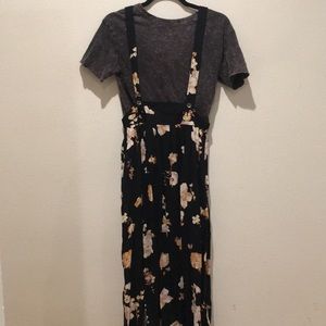Urban Outfitters floral jumper dress.